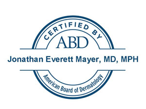 ABD Certification Mark - Jonathan Mayer, MD, MPH, FAAD